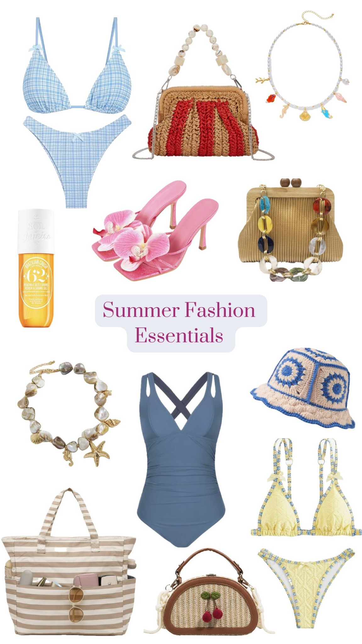 Summer fashion essentials! #vacationfinds #vacationoutfits #swimsuits 

#LTKfindsunder50 #LTKstyletip #LTKSeasonal