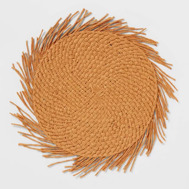 Paper Charger with Fringe - Threshold™ | Target