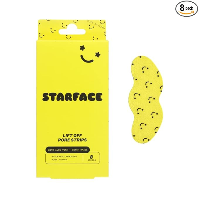 Starface World Lift Off Pore Strips, Blackhead Remover, Deep Cleansing Nose Strip, Patches for Po... | Amazon (US)