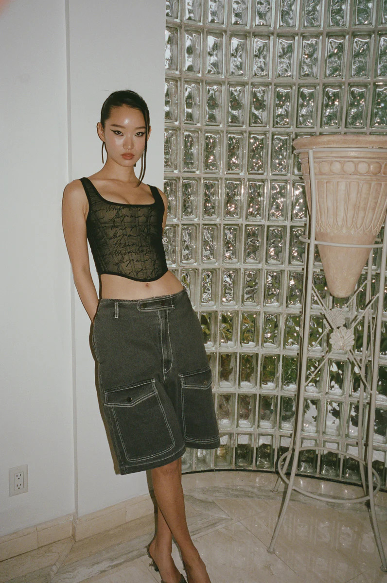 Carter Cargo Shorts | Washed Black | With Jean (ANZ)