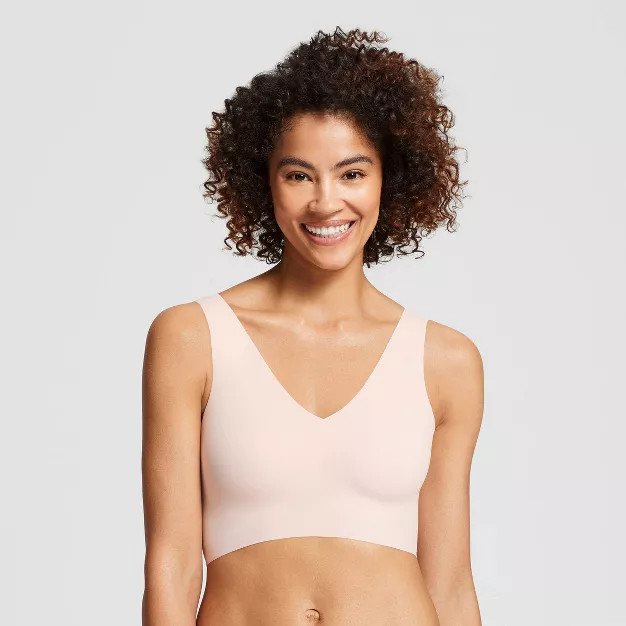 True & Co. True Everybody Women's V-Neck Bra | Target