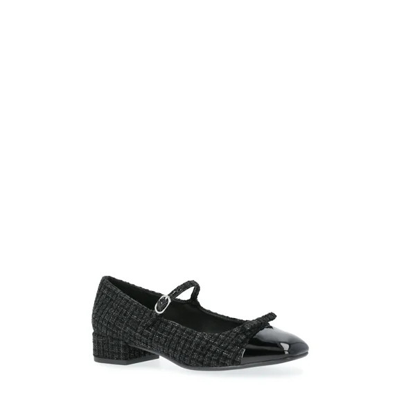 Free Assembly Women's Block Heel Mary Jane | Walmart (US)