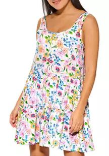 Pansy Party Tier Swim Cover Up | Belk