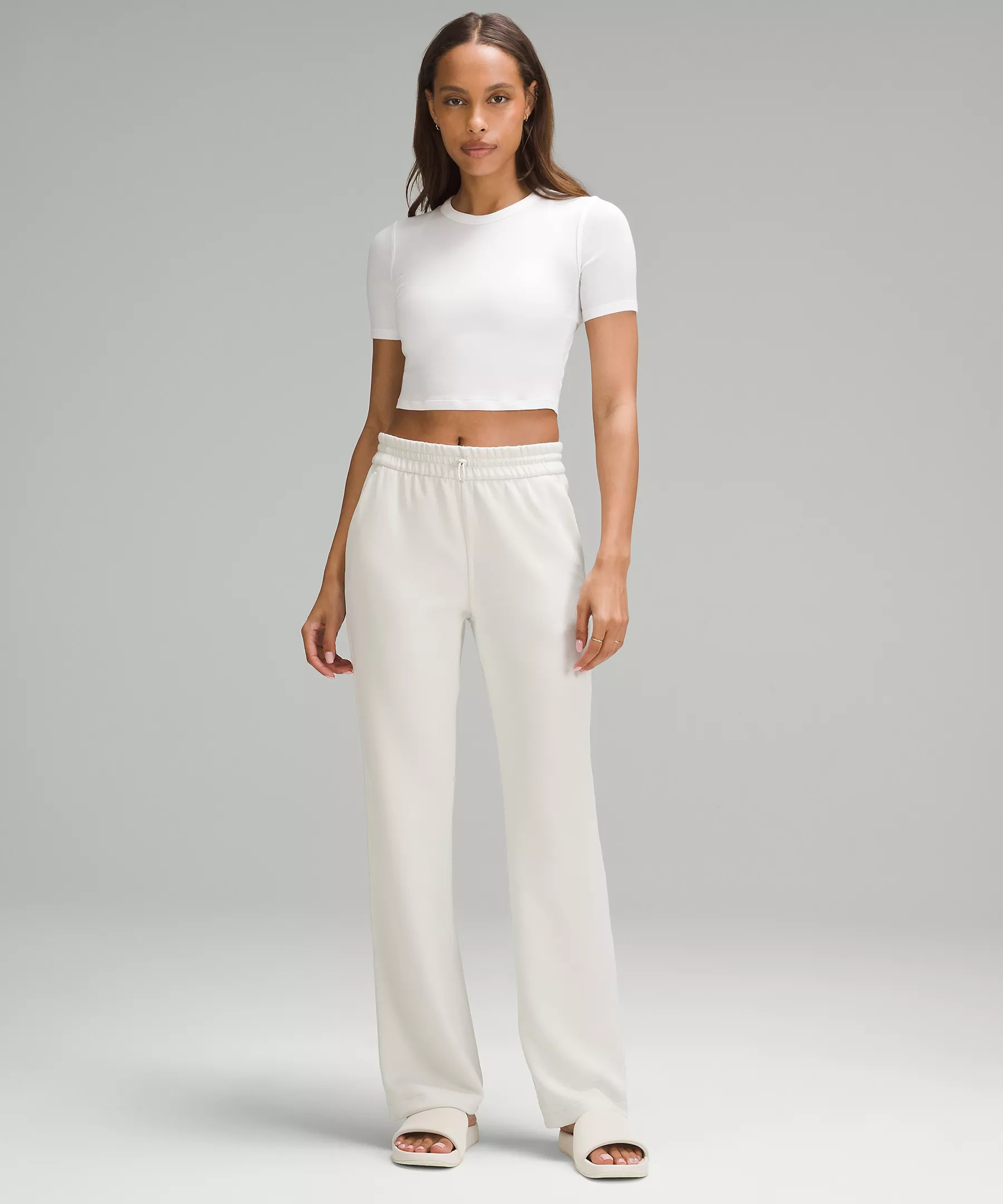 Hold Tight Straight-Hem Cropped T-Shirt | Lululemon (US)
