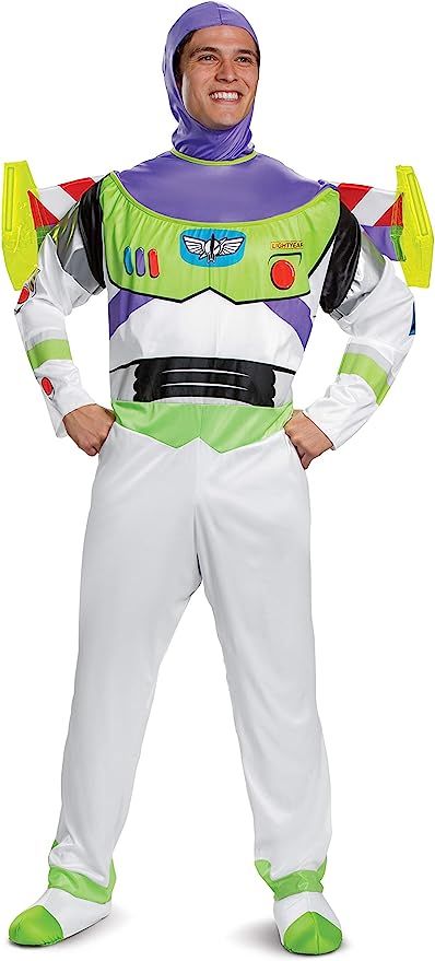 Disney Disguise Toy Story Men's Buzz Lightyear Deluxe Adult | Amazon (US)