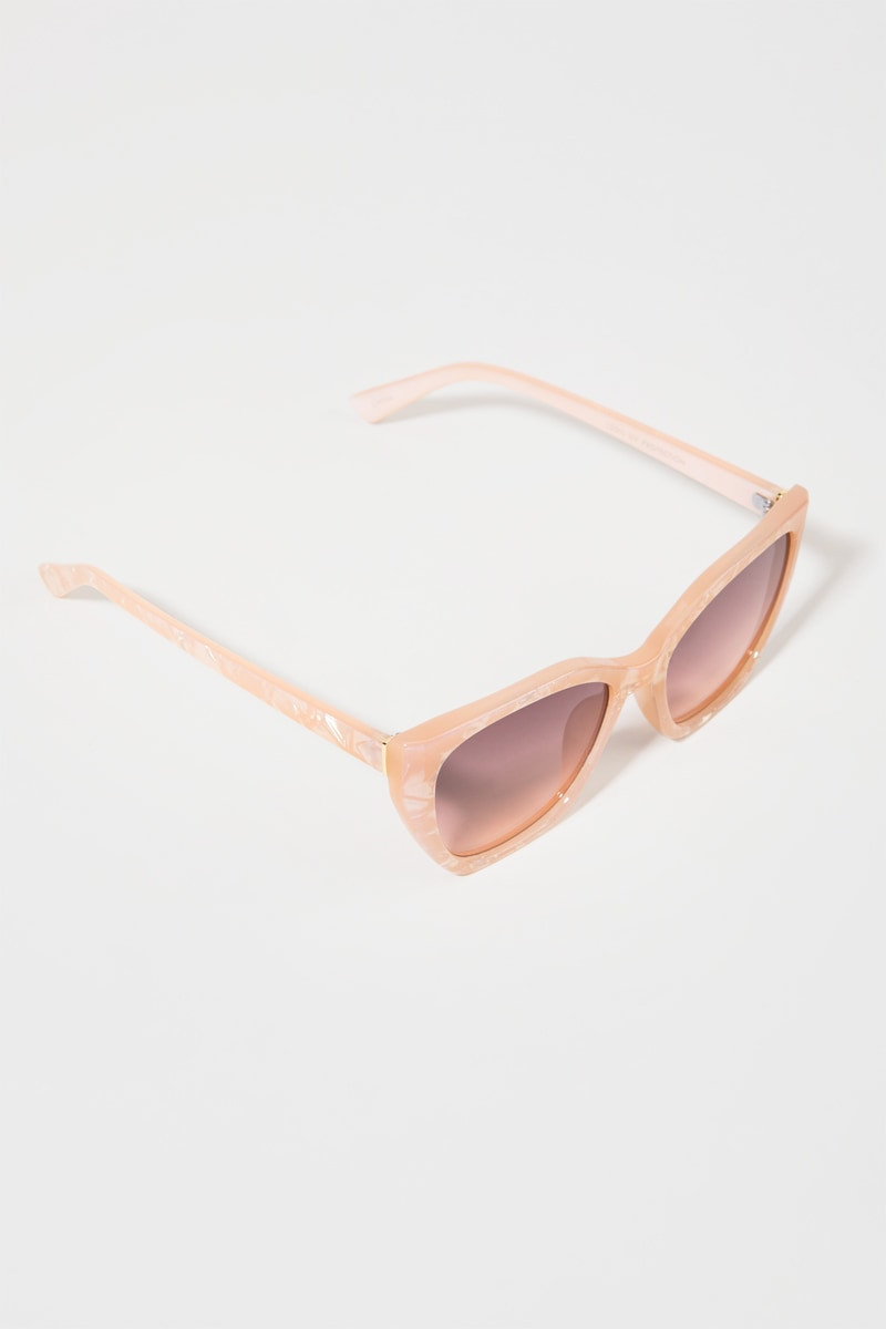 Jane Pearlized Cat Eye Sunglasses | Francesca's