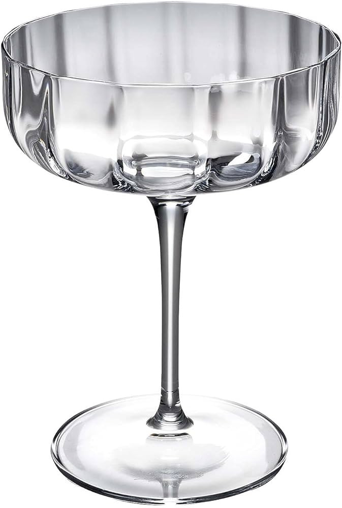 Luigi Bormioli Jazz Champagne/Sherbet Coupe 10.25oz, Set of 4 | Amazon (US)