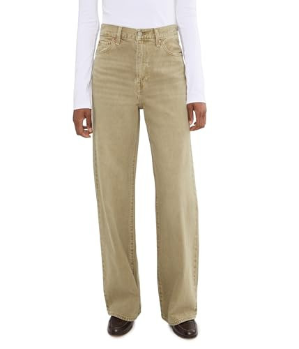 Levi's®, Womens, Ribcage Wide Leg H223, Chipped Winter Twig, Size: 28, Inseam: 32 | Amazon (US)