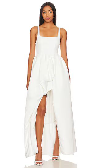 Kamala Gown in Ivory | Revolve Clothing (Global)