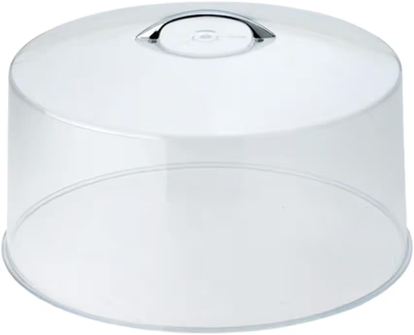 Winco CKS-13C Round Acrylic Cake Stand Cover, 12-Inch, Clear | Amazon (US)