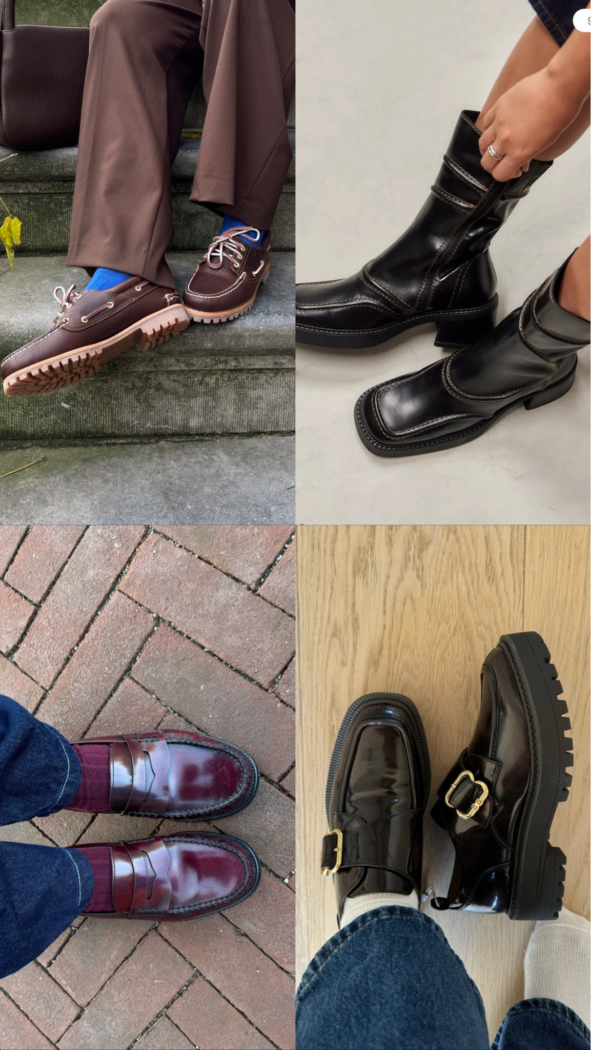 My favourite winter shoes!

Winter boots / loafers / timberland boat shoes / burgundy / waterproof shoes 

#LTKeurope #LTKuk #LTKwinter