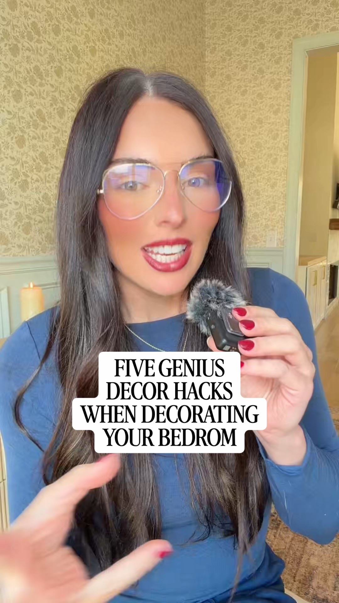 5 GENIUS hacks to make your small bedroom feel WAY bigger instantly 👏✨
No renovation. Just smart design.

1️⃣ Oversized rugs — going bigger actually makes the room feel larger. Undersized rugs do the opposite.
2️⃣ Ceiling-height curtains — hang them high and wide to visually raise the ceiling (this one is a game-changer).
3️⃣ Wall mirrors — bounce light, add depth, and instantly open up the space.
4️⃣ Color drenching — one cohesive color on walls, trim, and even furniture = fewer visual breaks.
5️⃣ Taller photo trees — vertical furniture draws the eye up and maximizes storage without crowding the room.

Small spaces don’t need less style — they need better strategy.

#LTKHome