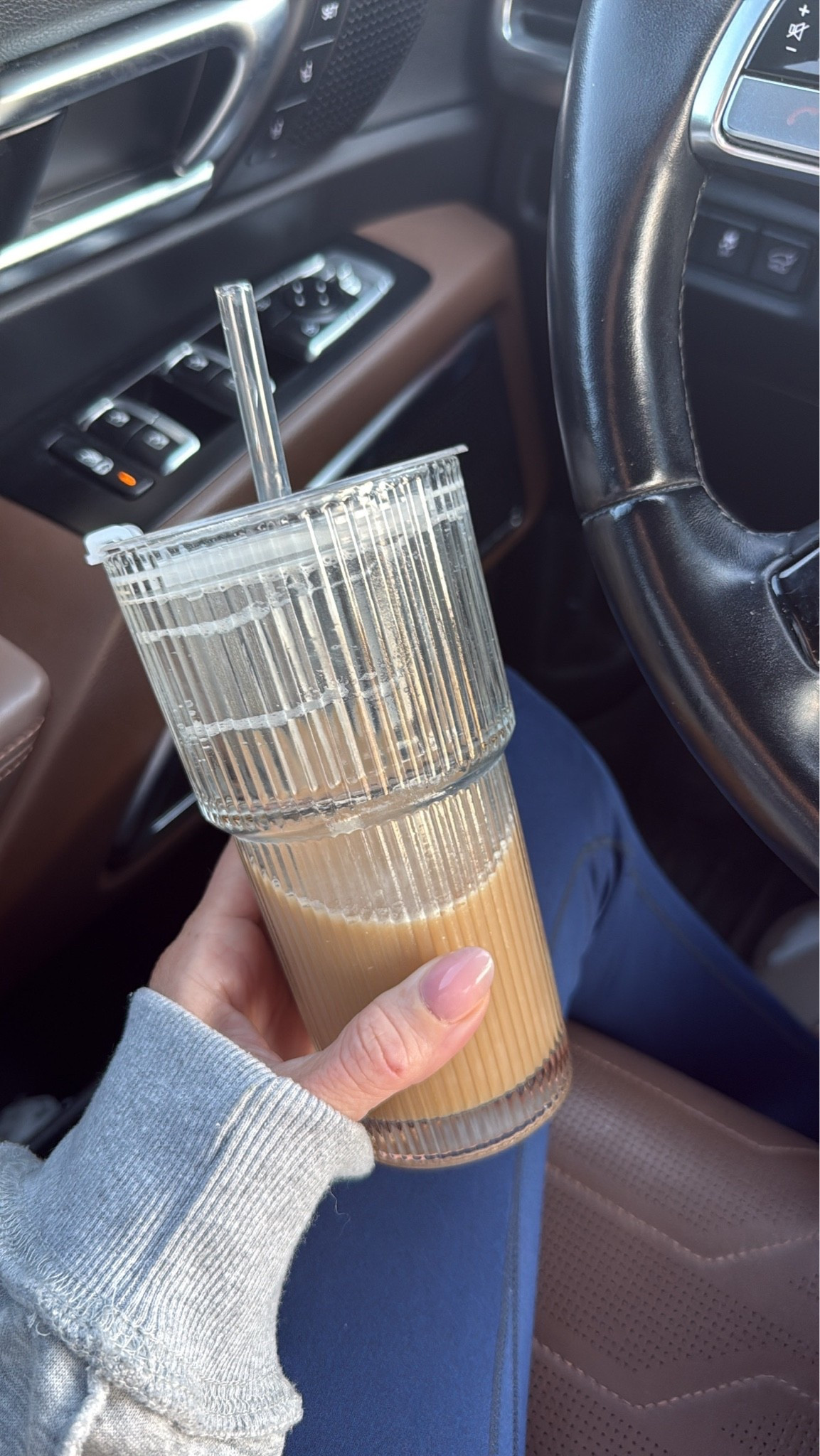 Iced coffee tumblers