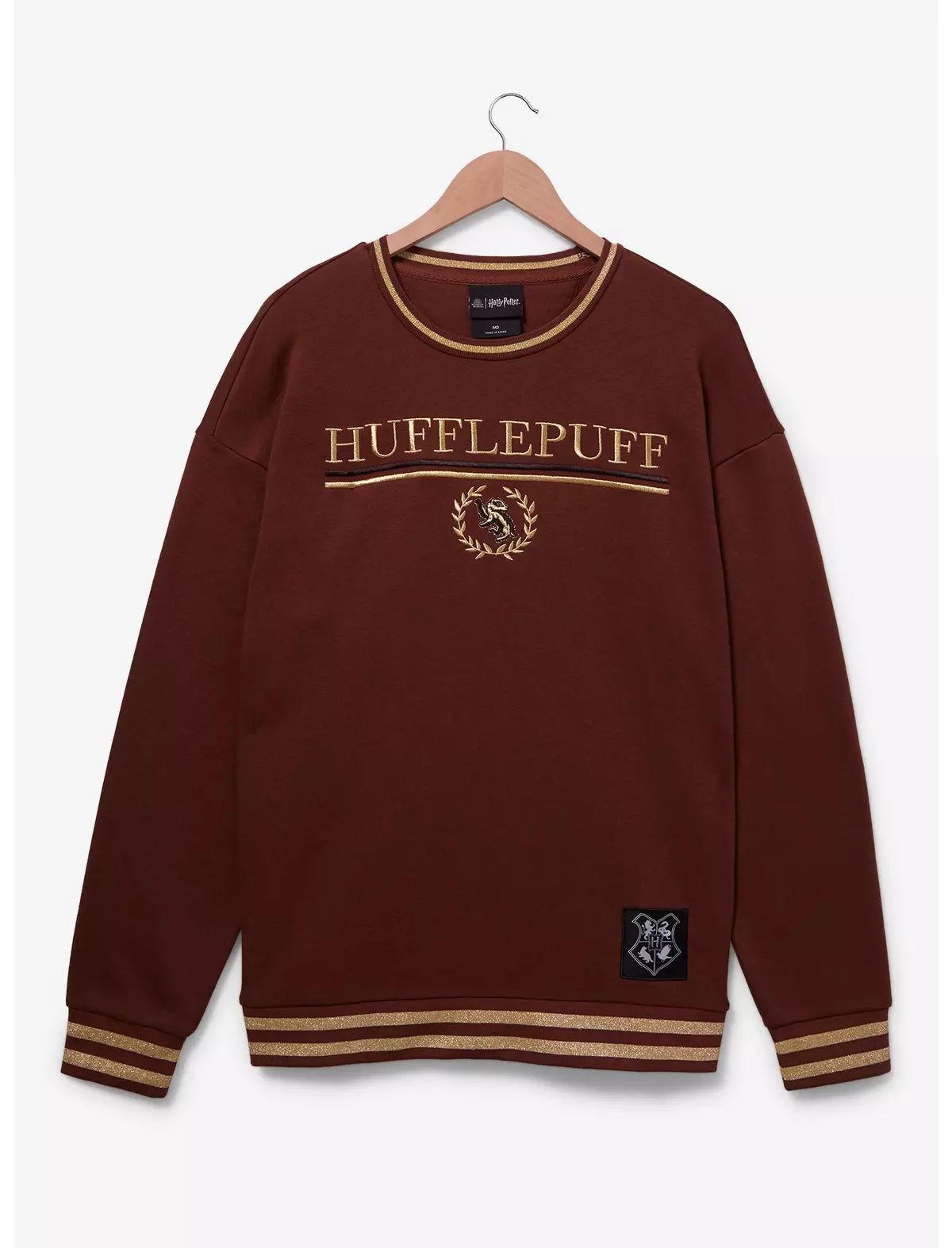 Harry Potter Hufflepuff House Emblem Crewneck - BoxLunch Exclusive | BoxLunch