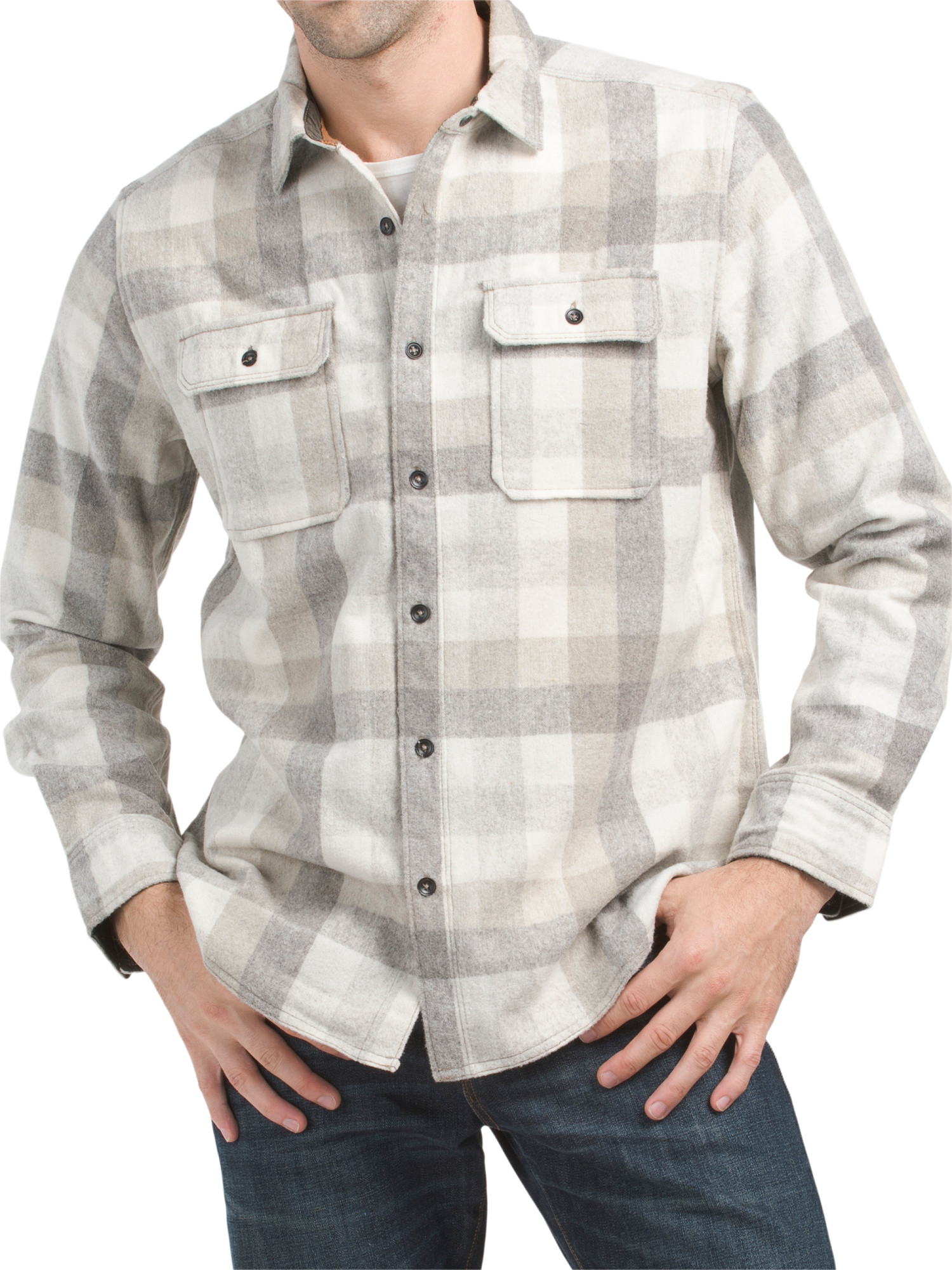 Plaid Shirt Jacket | TJ Maxx