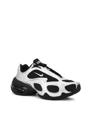 Air Max Muse in Black & Metallic Silver | Revolve Clothing (Global)