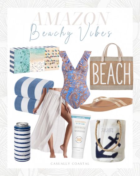 Amazon Beachy Vibes

Amazon beach, beach essentials, beach style, coastal style, beach vibes, beachy vibes, beach home decor, beach house, beach bag, sandals, beach sandals, vacation outfit, one piece swimsuit, Amazon swimsuit, amazon coverup, amazon sandals, sunscreen, ruffled one piece v neck swimsuit, sarong semi sheer skirt, sea bags recycled sail cloth anchor bag, collapsible cooler, Galison Gray Malin The Beachside 3-in-1 puzzle set, beach puzzle, waterproof jute tote bag, reef safe sunscreen spf 50, swig slim can cooler, insulated skinny can holder, cushion reef sandals, classic beach towels, oversized cabana striped cotton towel 

#LTKSeasonal #LTKtravel #LTKswim