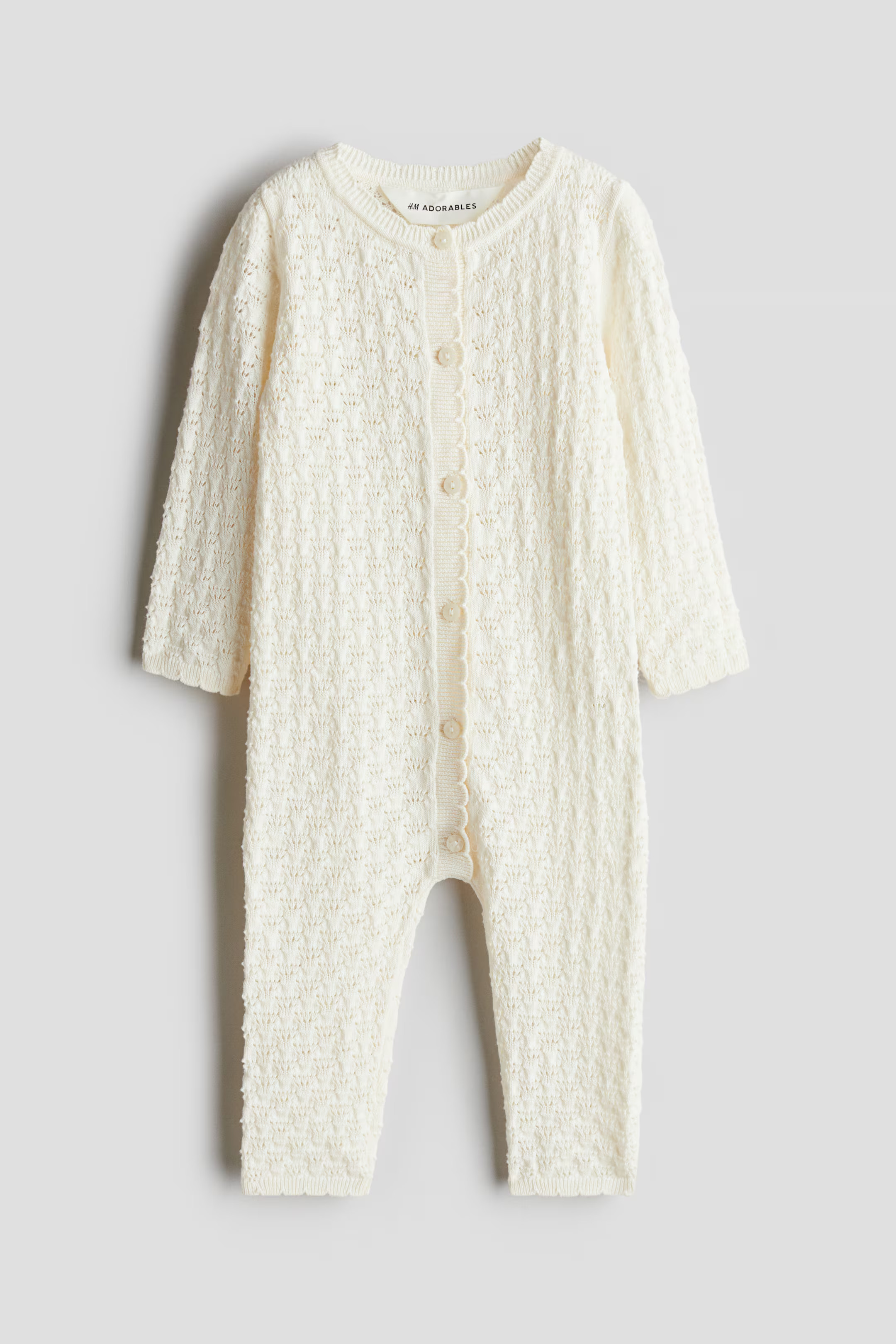 Pointelle Cotton Jumpsuit | H&M (US + CA)