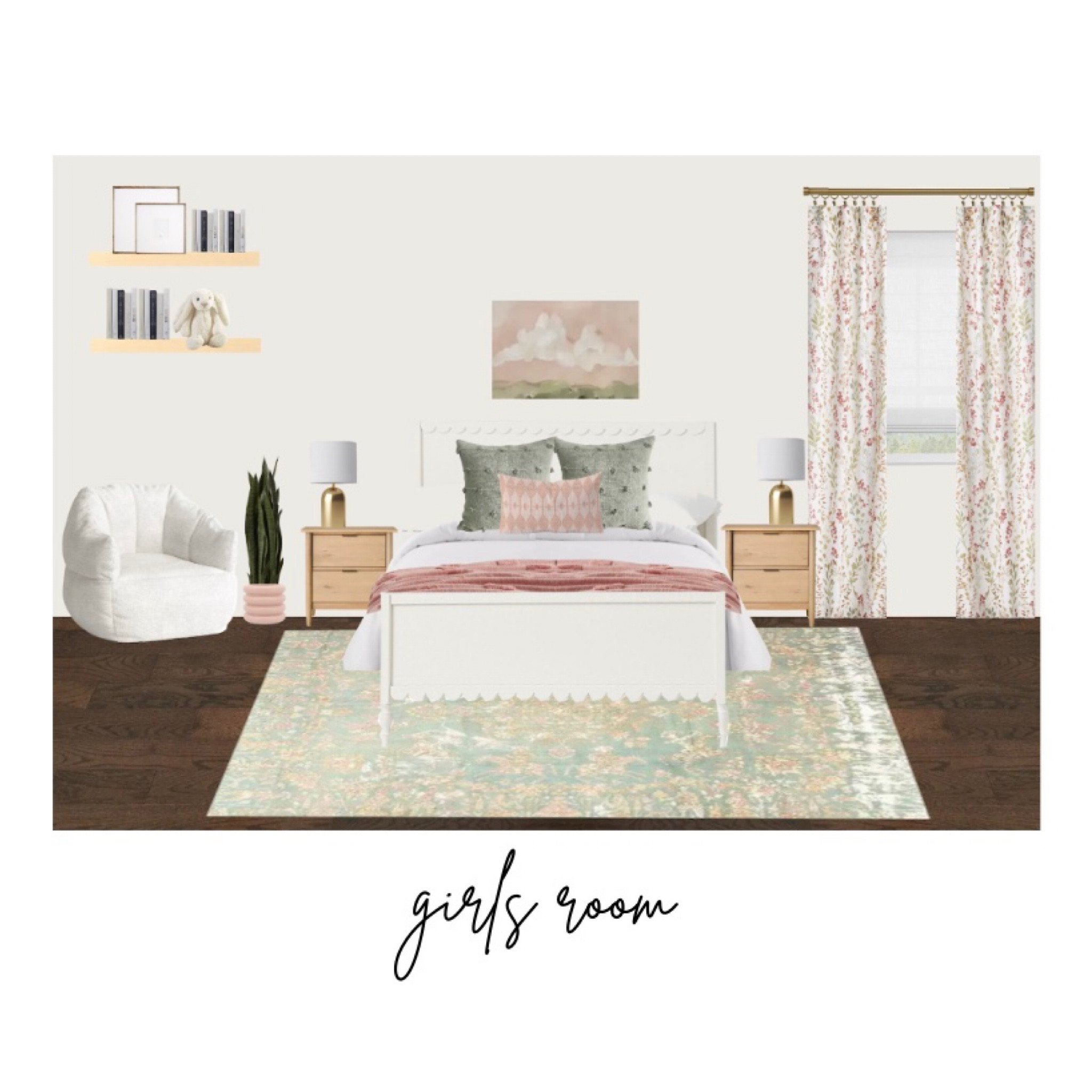 Girls room inspo

#LTKkids #LTKhome #LTKfamily
