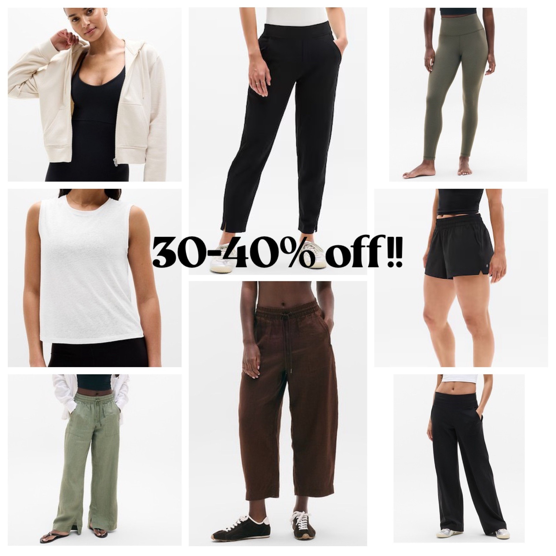 30-40% off!! 

#LTKActive #LTKfitnessgoals #LTKSaleAlert