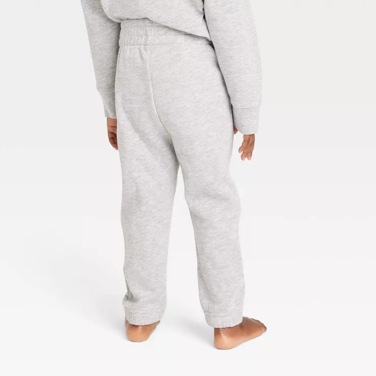 Toddler Peanuts Printed Jogger Pants - Heather Gray | Target