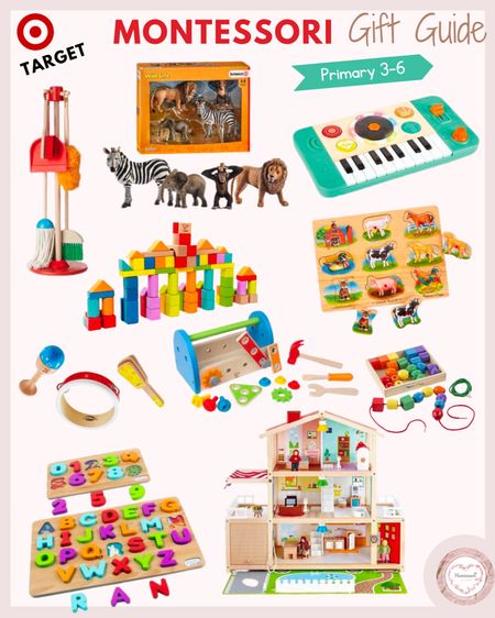 Montessori black Friday Target Sale toy gift ideas for primary years 3 to 6 

#LTKGiftGuide #LTKkids #LTKsalealert