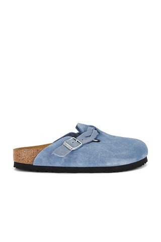 BIRKENSTOCK Boston Braid Clog in Elemental Blue from Revolve.com | Revolve Clothing (Global)