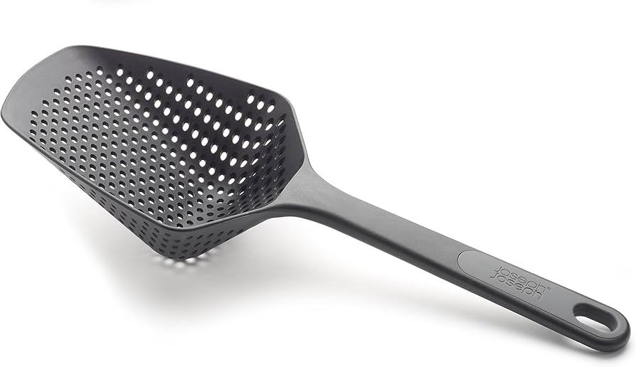 Joseph Joseph Scoop Plus Colander, Spoon Drainer/Strainer, Scoop, Drain and Serve, heat resistant... | Amazon (US)