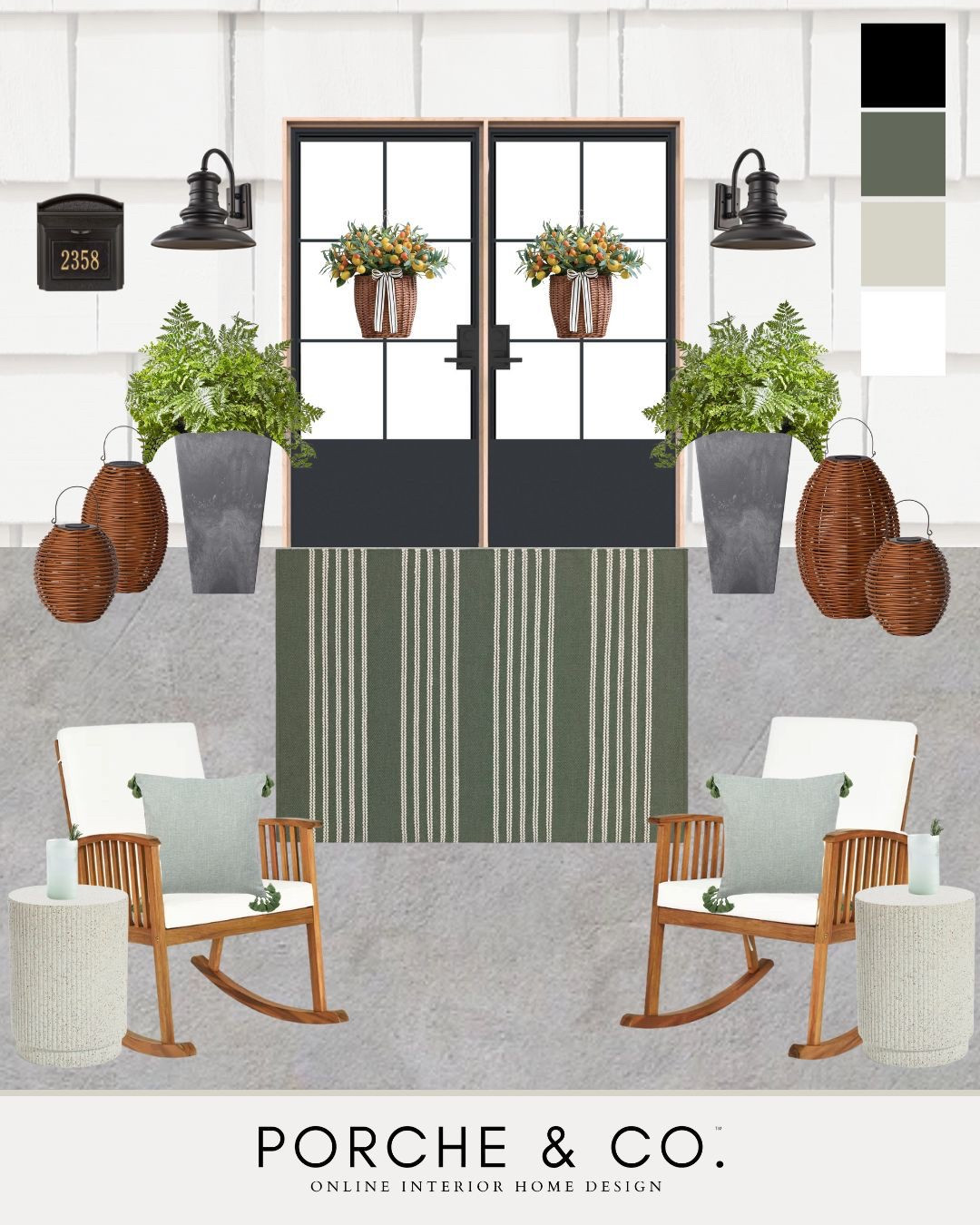 Curated collection, front porch, spring porch, summer porch 
#moodboard #visionboard # porcheandco

#LTKSeasonal #LTKStyleTip #LTKHome