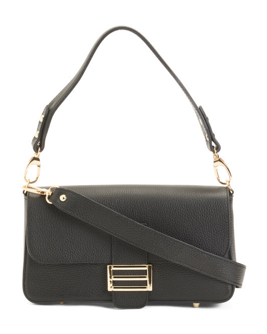 Made In Italy Leather Crossbody | TJ Maxx