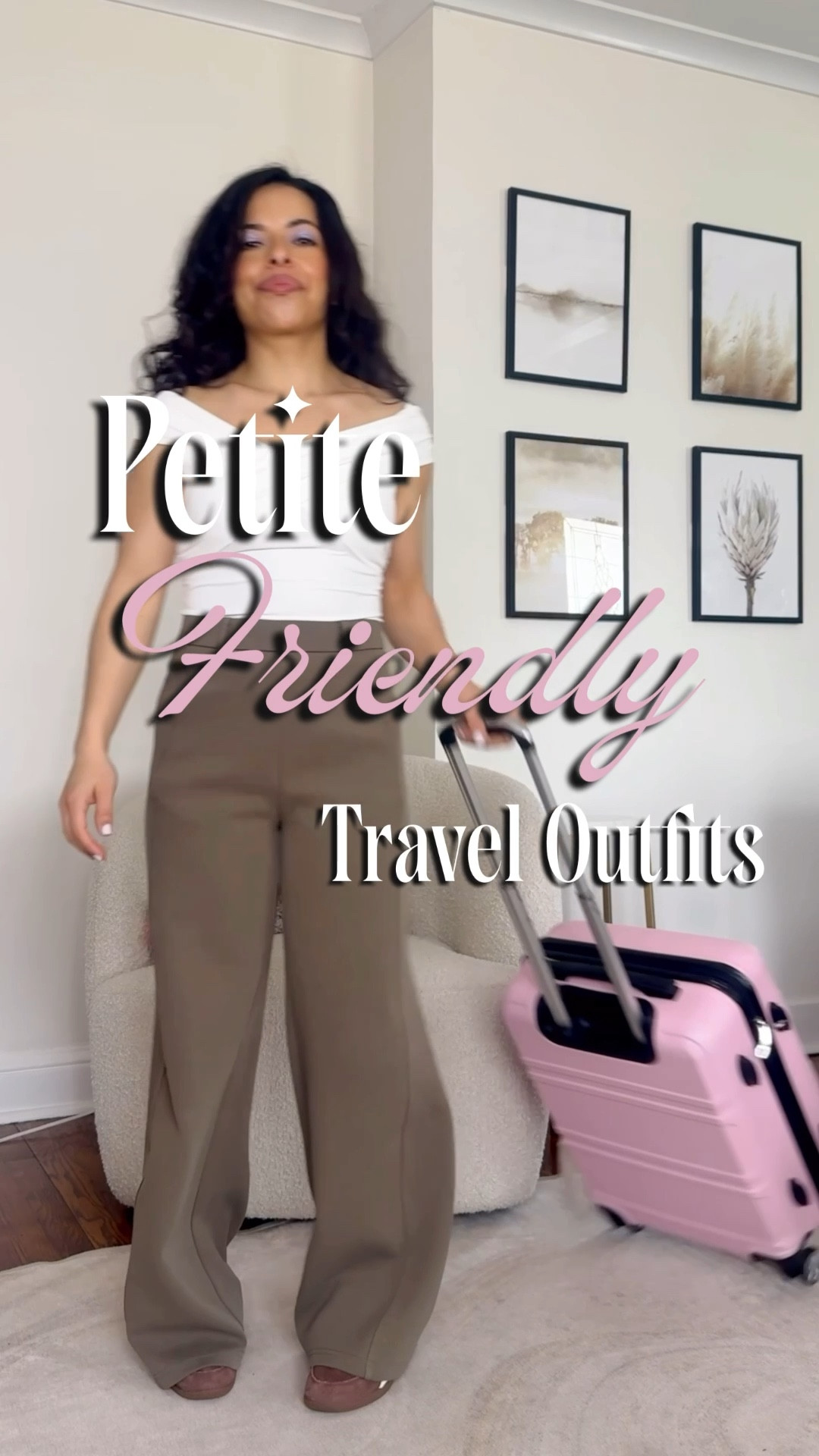 Petite Friendly Travel Outfits✈️ gifted 

Looking for some comfortable and stylish travel outfits? @ogl_move has some great options! 

I’m wearing the Slimming High Rise Wide Leg Pants and the Mid Rise Fly Front Wide Leg Trousers. Both of these options are available in regular and petite lengths! 

All of these tops (except the gray one!) have built in bras so you don’t have to worry about undergarments. They are also stretchy which makes them extra comfy for travel. 

 #oglmove #inmyogl #petiteoutfitinspo #traveloutfit

#LTKSeasonal #LTKTravel #LTKPetite