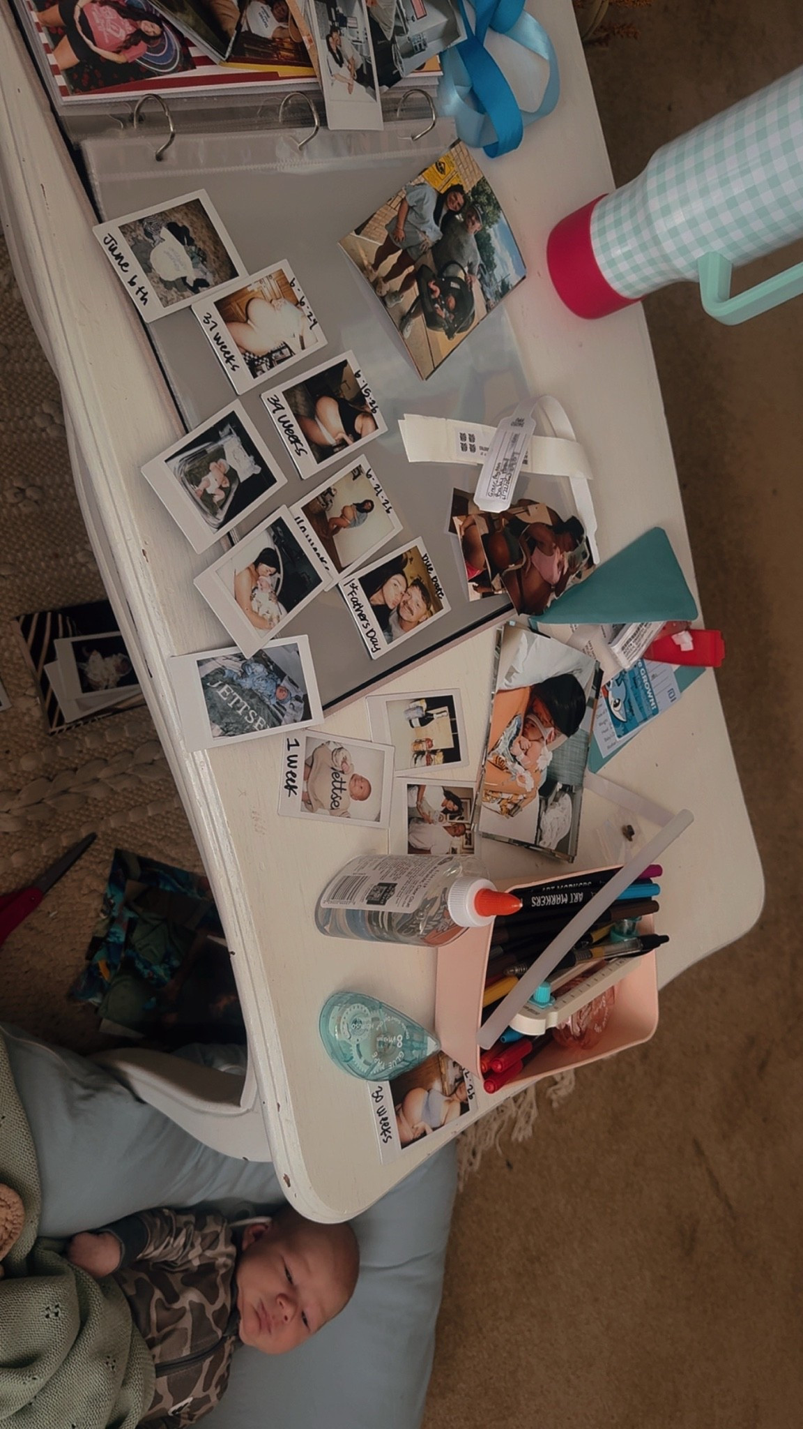 scrapbook supplies 📔✂️📝 I get all my paper & stickers from Hobby Lobby!