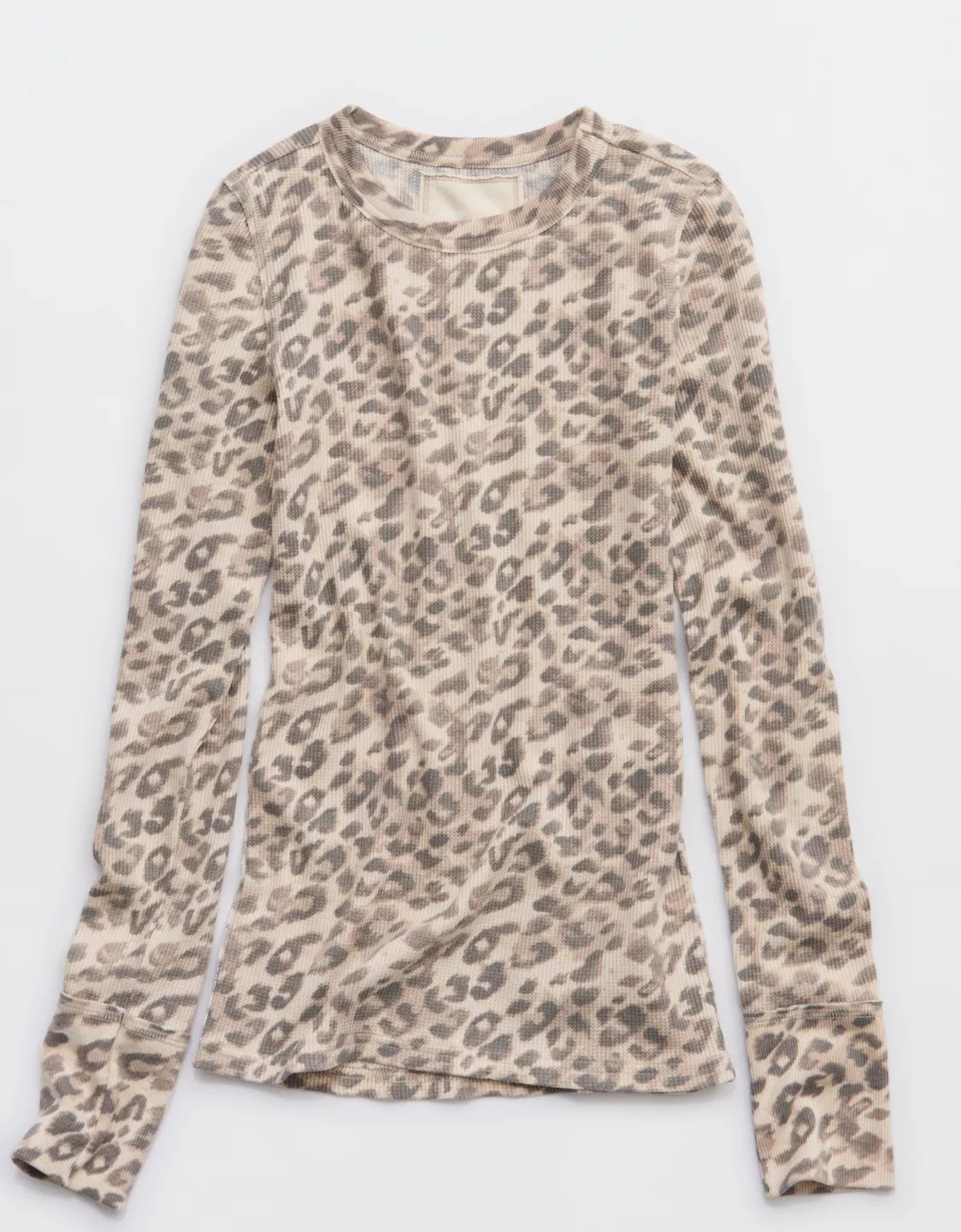 Aerie Essential Crew Layering T-Shirt | Aerie