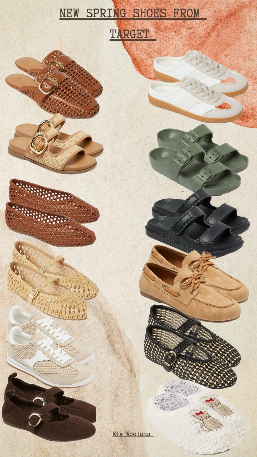 Okay but Target really understood the assignment this spring 😍
So many cute, comfy shoes — woven flats, soft loafers, easy slides, classic sneakers… all in those neutral tones that go with literally everything.

Perfect for everyday life: coffee runs, walks, errands, brunch, travel — you just throw them on and look put together without trying too hard.

I saved my favorites in my LTK, go peek 👟🤍

#LTKActive #LTKootd #LTKSeasonal