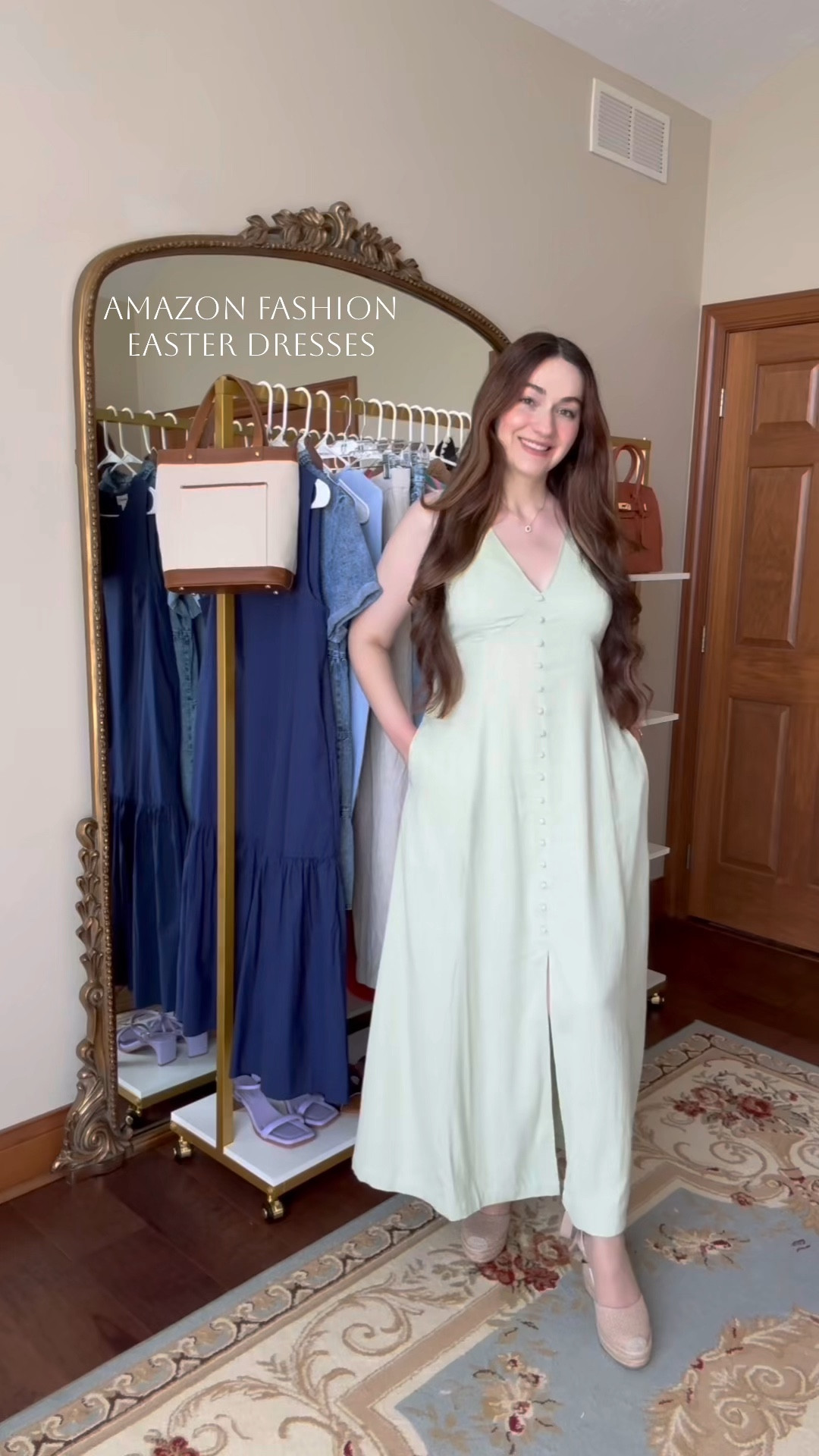 easter dress women, wearing size M (5’6- 155 pounds) 

Easter dresses, modest dresses, midi dress, maxi dress, church dresses, spring dresses, feminine style, Amazon fashion, try on haul, affordable dresses
#EasterDresses #SpringOutfits 

#LTKootd #LTKSeasonal #LTKMidsize