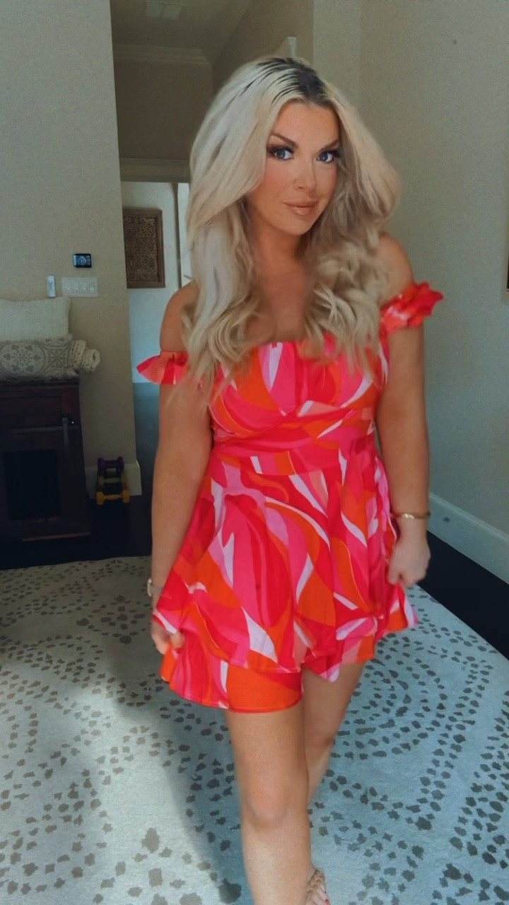 My favorite Amazon romper  Wearing a large but think a medium might be better! 

#LTKFindsUnder50 #LTKMidsize #LTKFindsUnder100