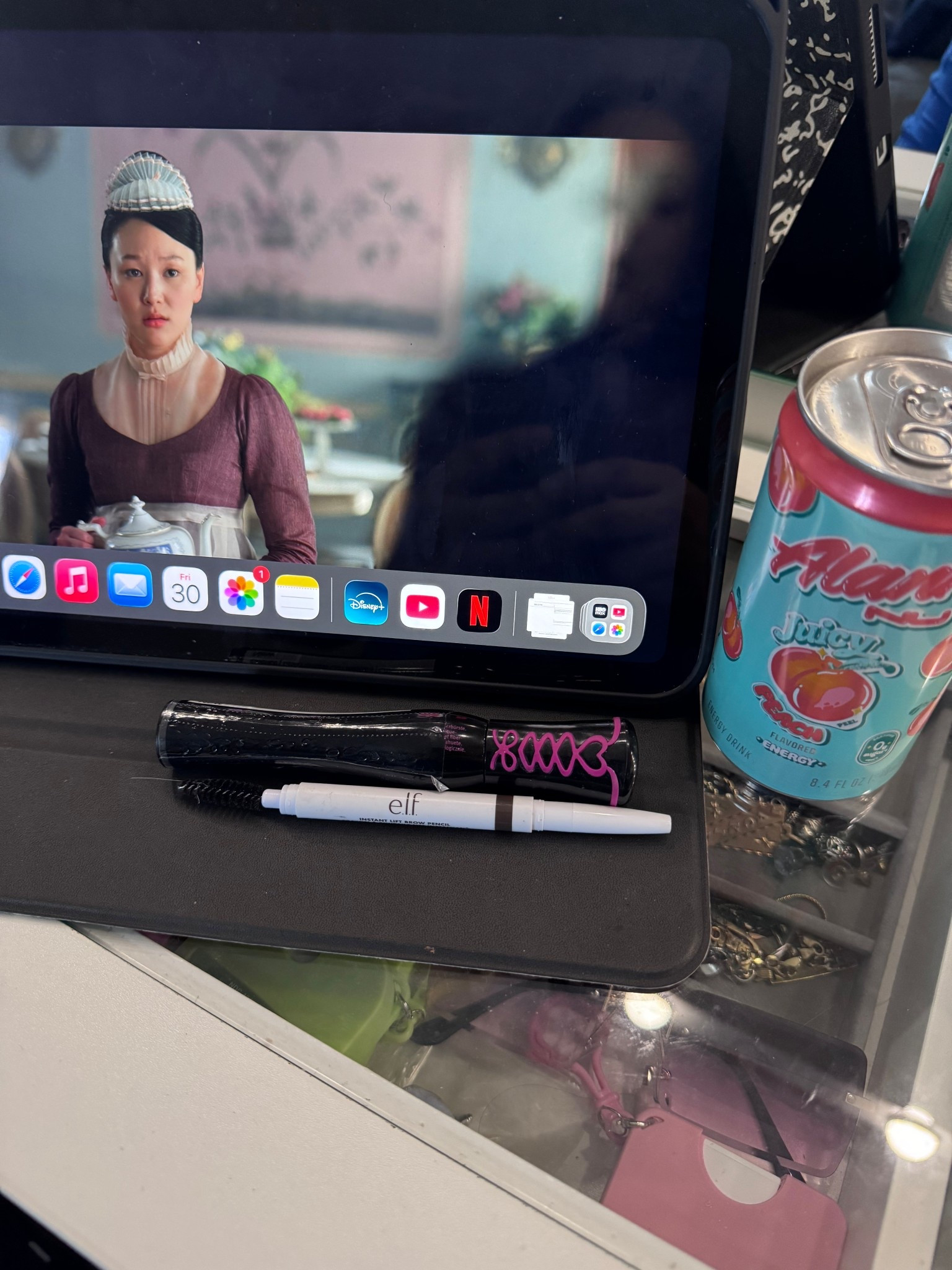 Nothing like watching the new season of Bridgeton while I get ready for a home workout 

#alani #alanienergy #ipad #bridgerton #selfcare  

#LTKgrwm #LTKselfcare #LTKmomlife