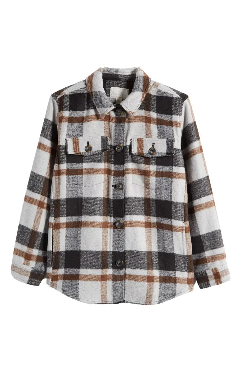 Plaid Shirt Jacket | Nordstrom