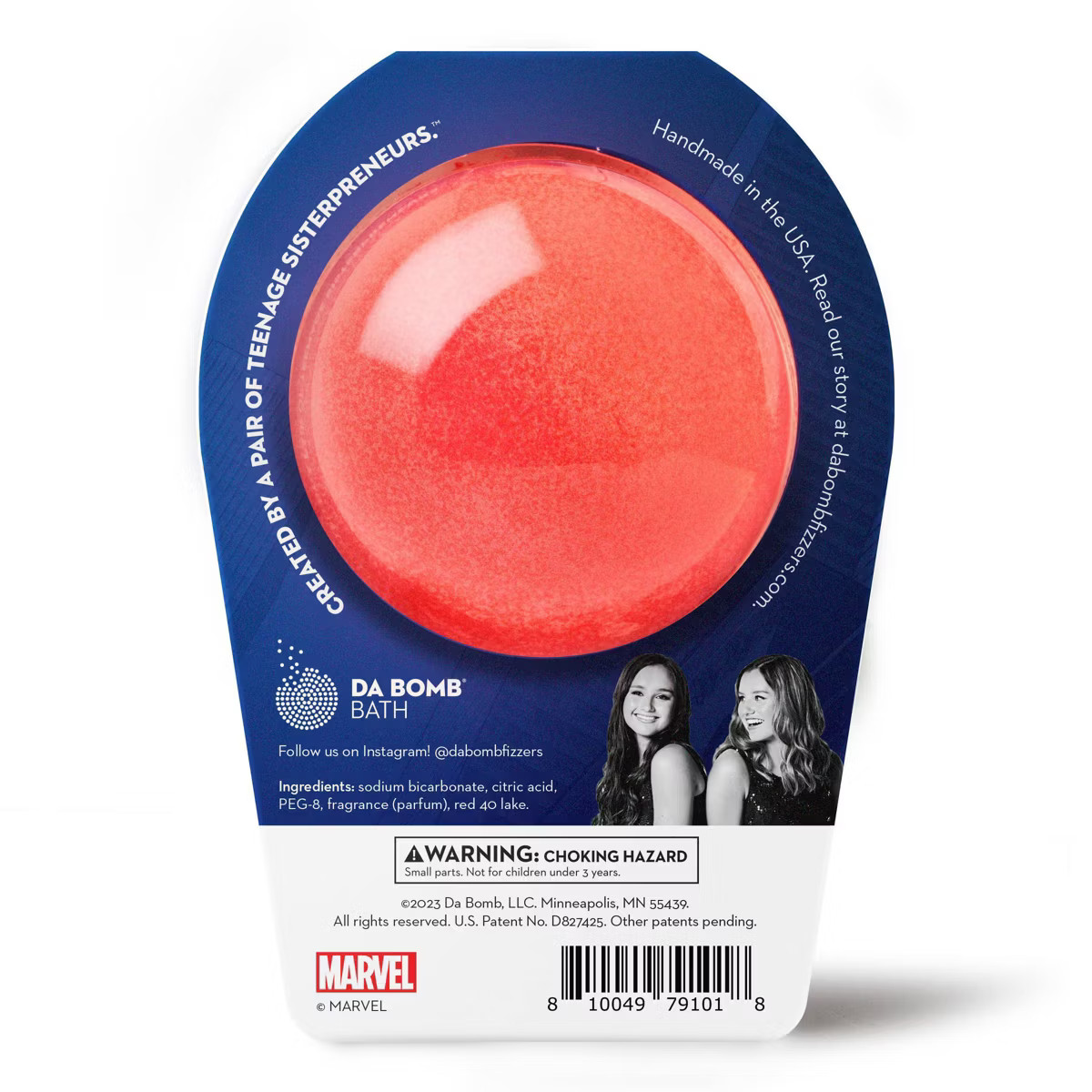 Da Bomb Bath Fizzers Spider-Man Bath Bomb - 7oz | Target