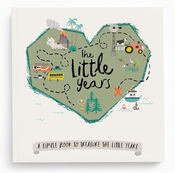 Lucy Darling The Little Years Toddler Baby Memory Book - Ages 1 to 6 Years Old Album For Baby Boy... | Amazon (US)