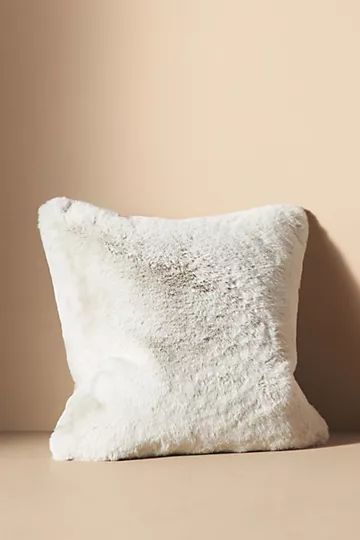 Sophie Faux Fur Pillow | Anthropologie (US)