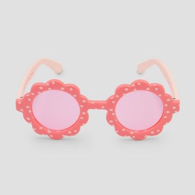 Baby Girls' Sunglasses - Cat & Jack™ Pink One Size | Target