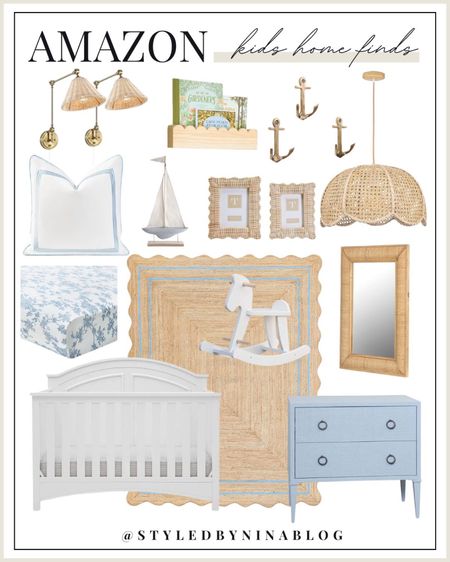 Amazon coastal home decor - amazon nursery furniture – amazon cribs – amazon grand millennial home – amazon baby – baby boy nursery – white cribs – nursery dresser – amazon furniture for nursery – grandmillenial nursery – grand millennial nursery – grand millennial rugs – grand millennial décor – classic boys nursery – classy nursery – boys nursery rug – blue nursery rugs – oriental rugs – nursery chair – nursery storage – nursery organization baby must haves
Amazon coastal rugs - jute rug - scalloped rugs and pillows - rattan decor - baby boy nursery inspiration - toddler boy room - amazon designer home dupes - look for less home decor 

#LTKkids #LTKhome #LTKbaby