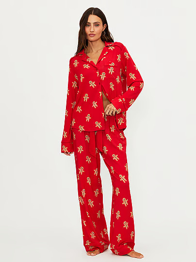 Beach Riot Livy Top & Connie Pants PJ Set, Print, XS - Women's Bottoms - Victoria's Secret | Victoria's Secret (US / CA )