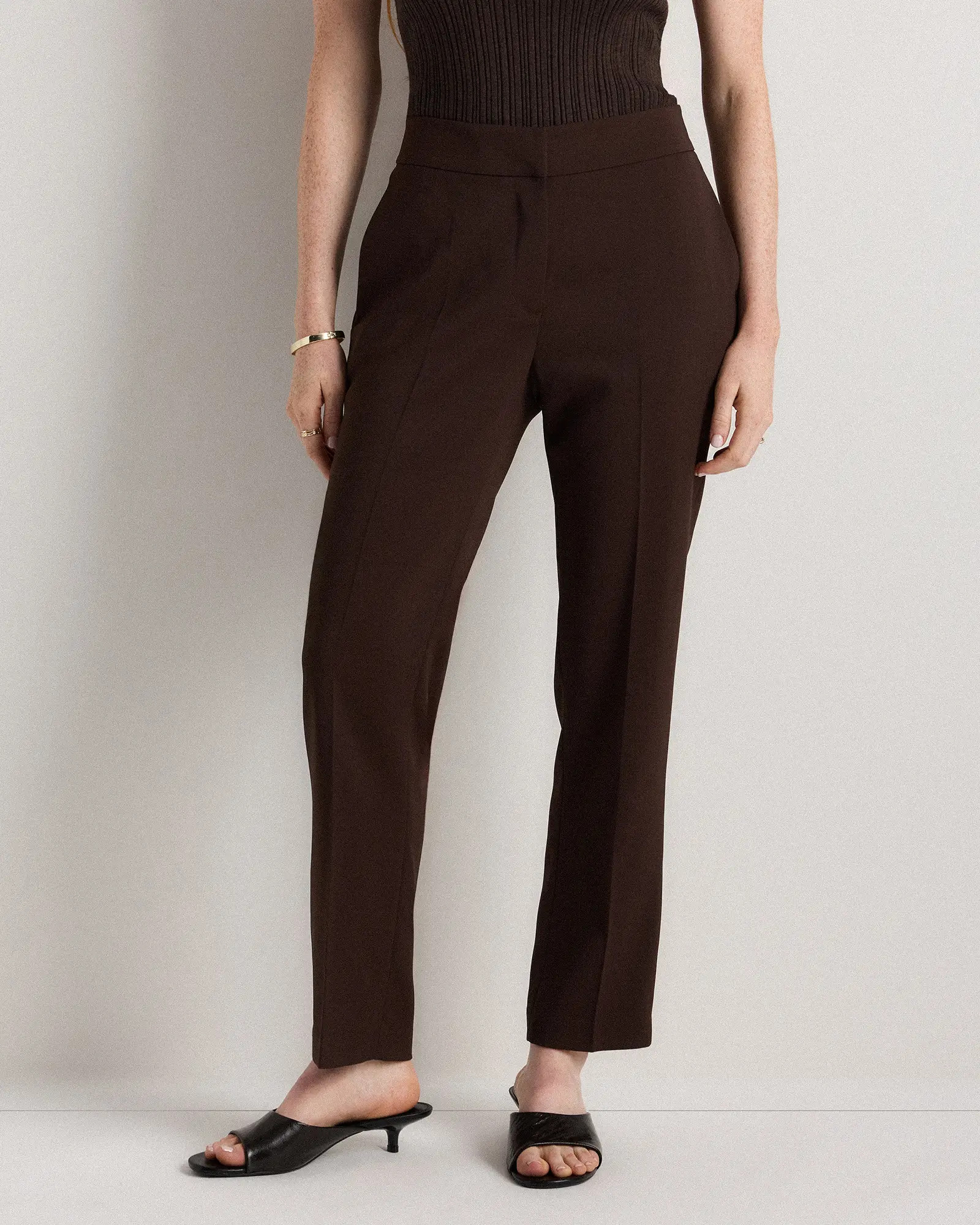 Stretch Crepe Ankle Pants | Quince