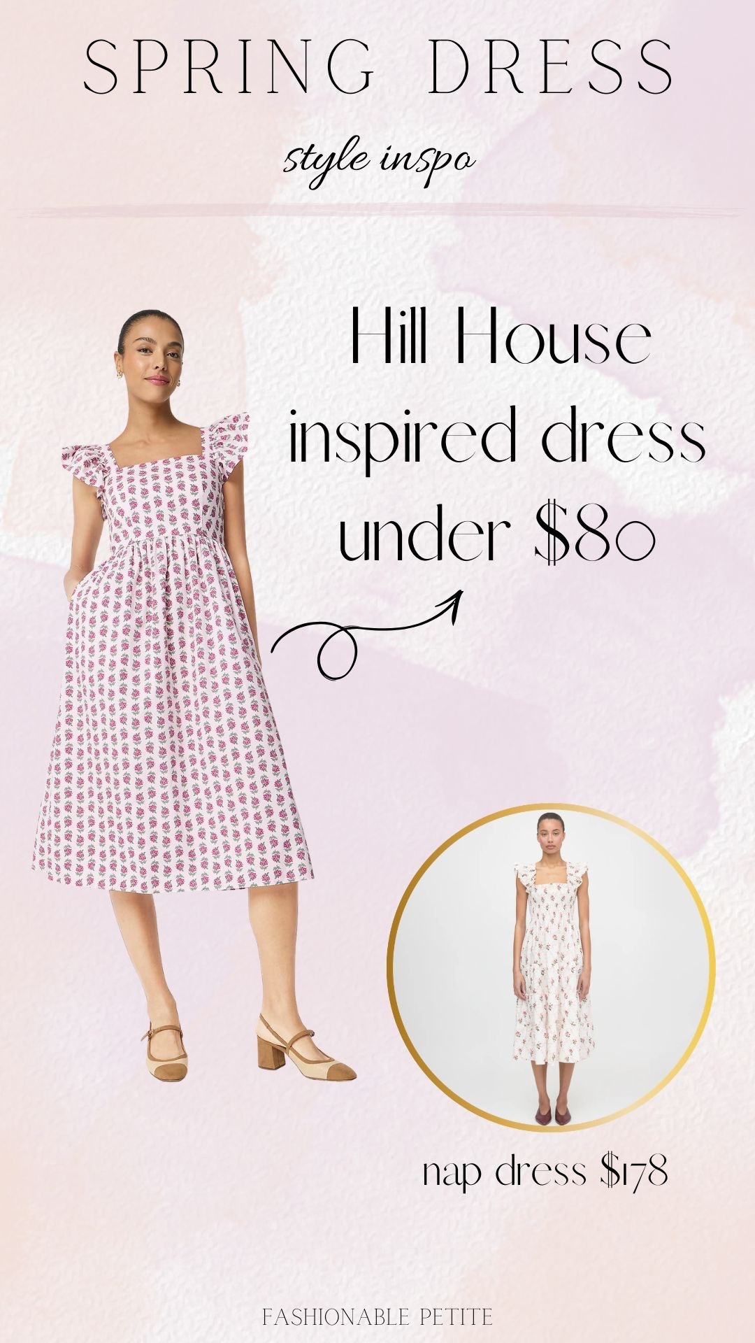 Hill House style dress for under $100! 

Nap dress, spring dress, smocked dress, spring outfit 

#LTKSaleAlert