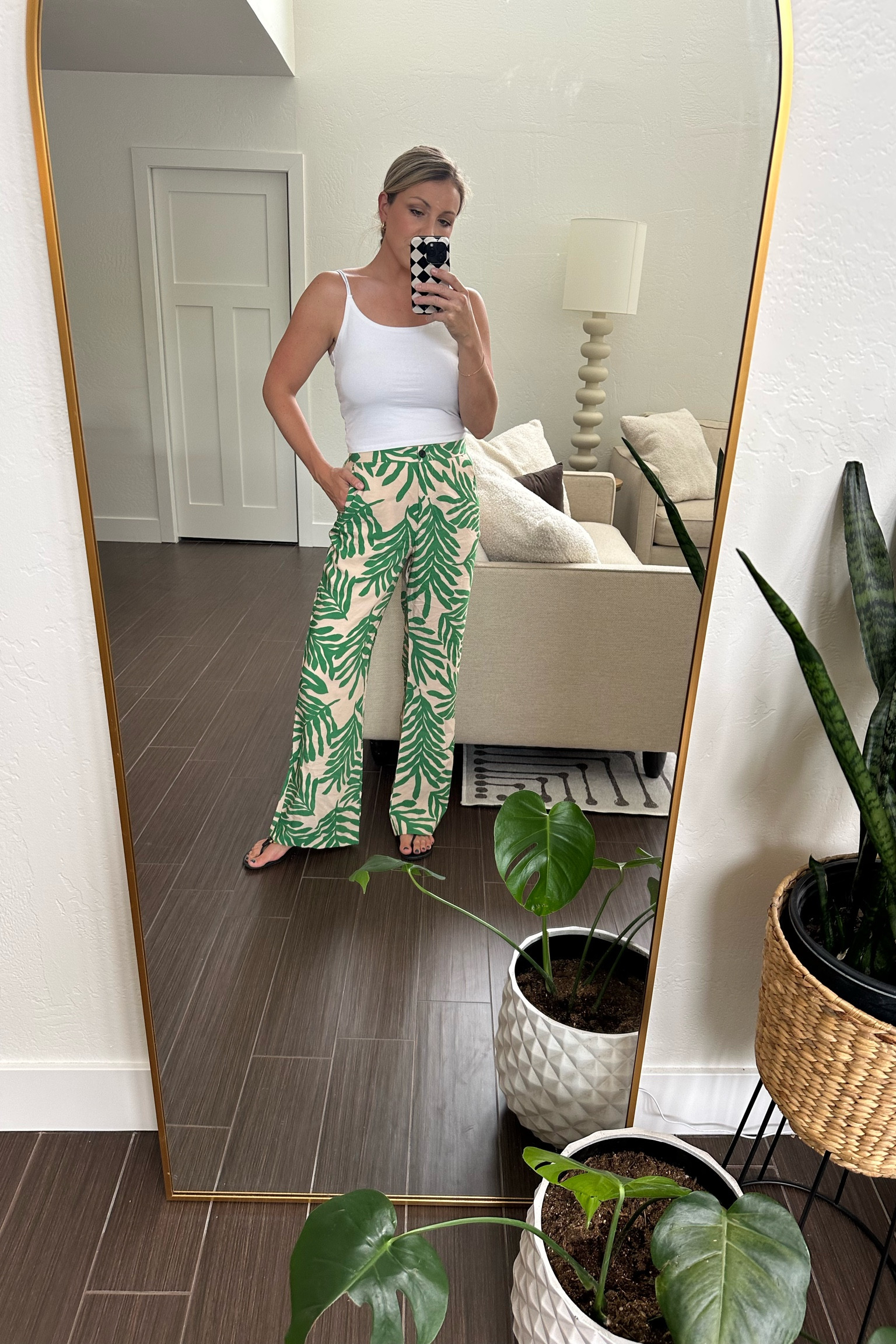 Vacation style or summer style in these fun printed linen pants 

#LTKFind #LTKunder50 #LTKSeasonal