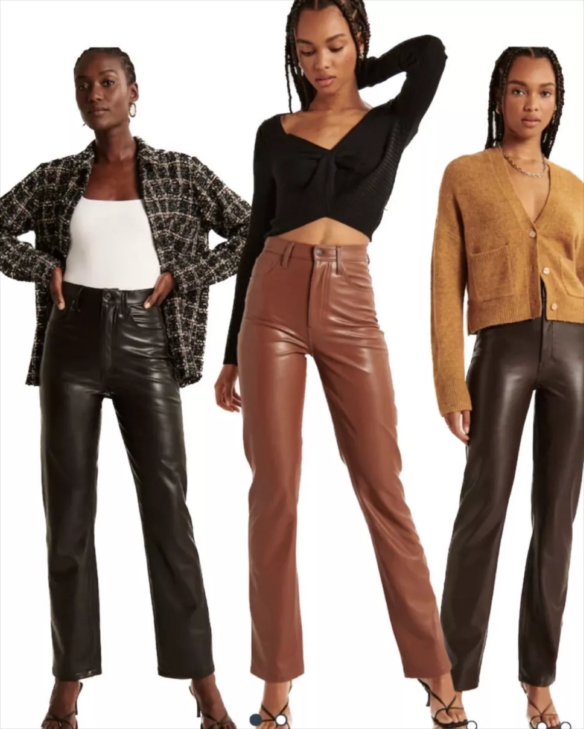 Women's Vegan Leather 90s Straight … curated on LTK