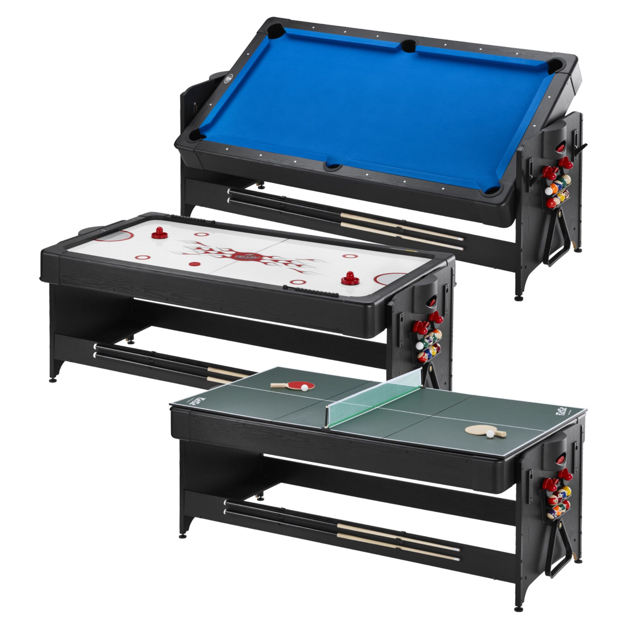 Fat Cat Original 3-In-1 7' Pockey Multi-Game Table, Blue | DICK'S Sporting Goods