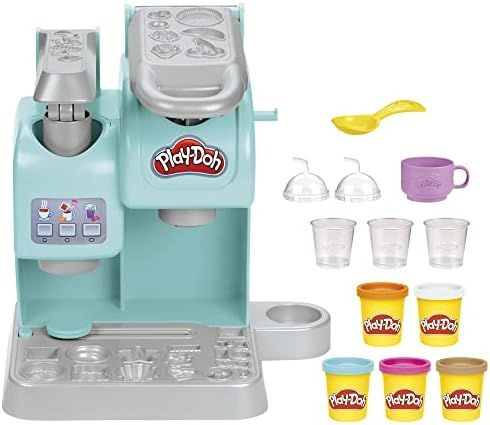 Play-Doh Kitchen Creations Colorful Cafe Playset with 5 Modeling Compound Colors, Play Food Coffe... | Amazon (CA)